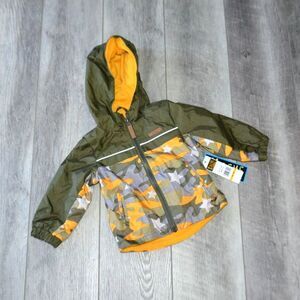 IEXTREME - Baby Boys' Colorful Camo Fleece Lined Coat - 18M